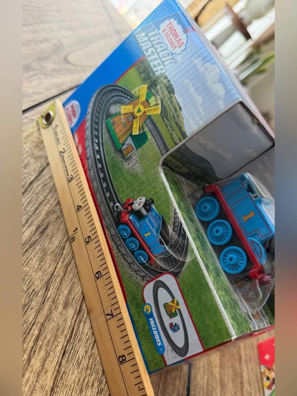 Thomas & Friends Blue Thomas Engine with Windmill - Kids Toy push along